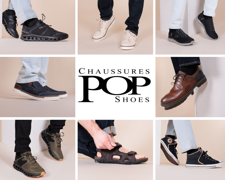 Souliers, sandales, bottes accessoires pour homme chaussures pop