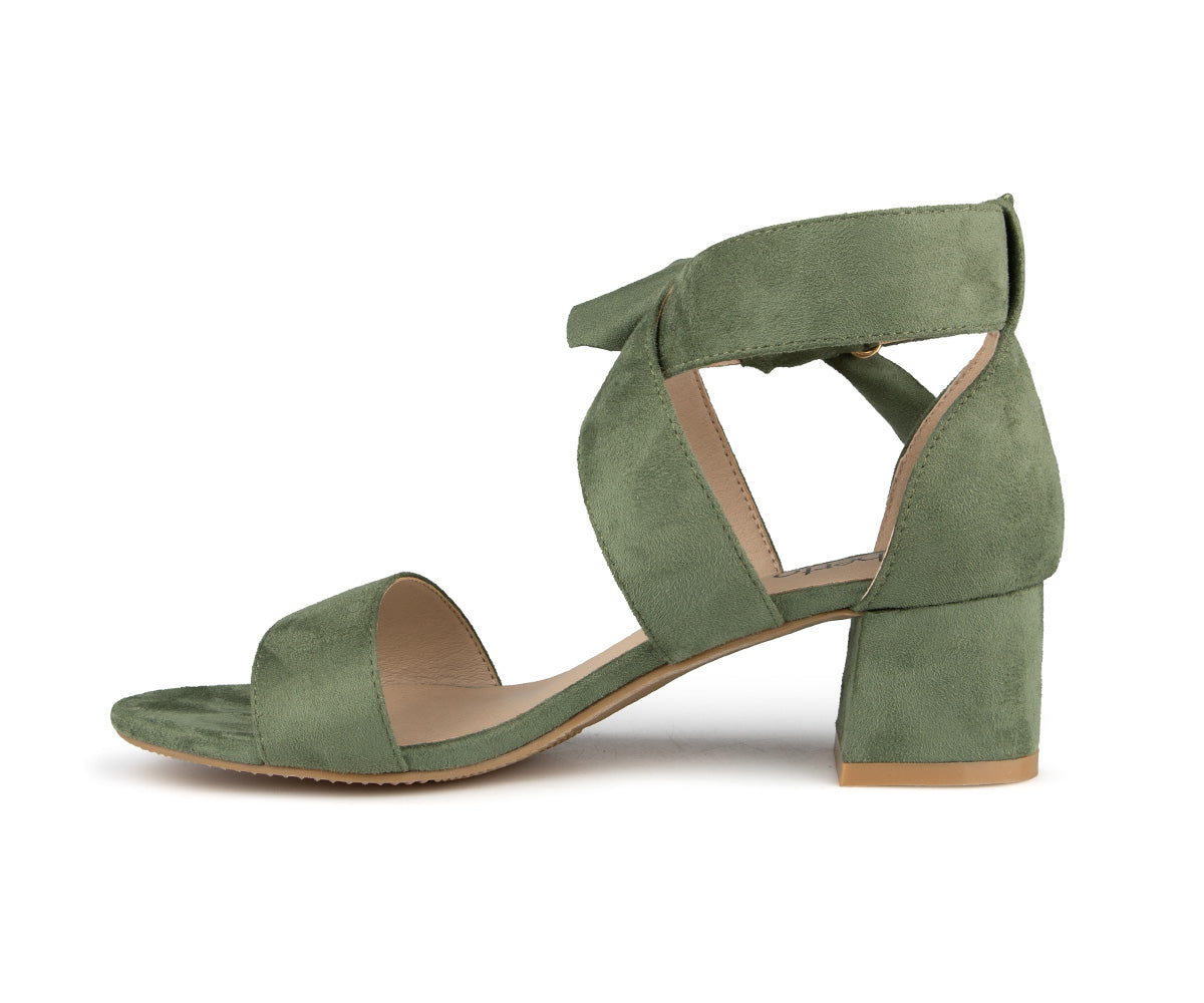 Sandales Femme Essex Glam à Talon Bloc - Bride Cheville, Lanières, Bout Ouvert, Taille 6 UK, Neuves