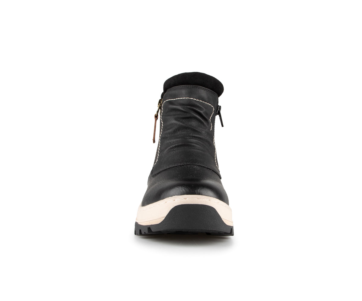 Bottes D'équitation En Cuir Noir Nine West Vintage - Pointure 5.5, Style Rétro Et Confortable