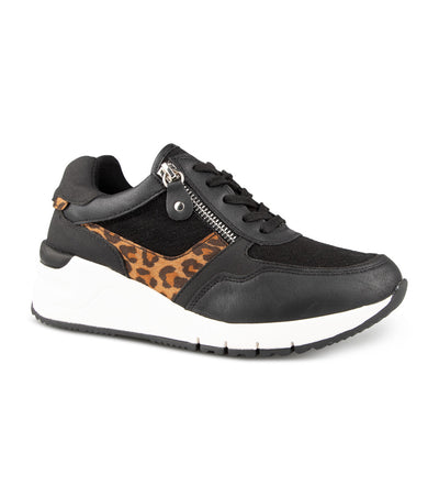 Sandales Compensées Femme - Taille 39, Couleur Argent/marron, En Cuir, Occasion