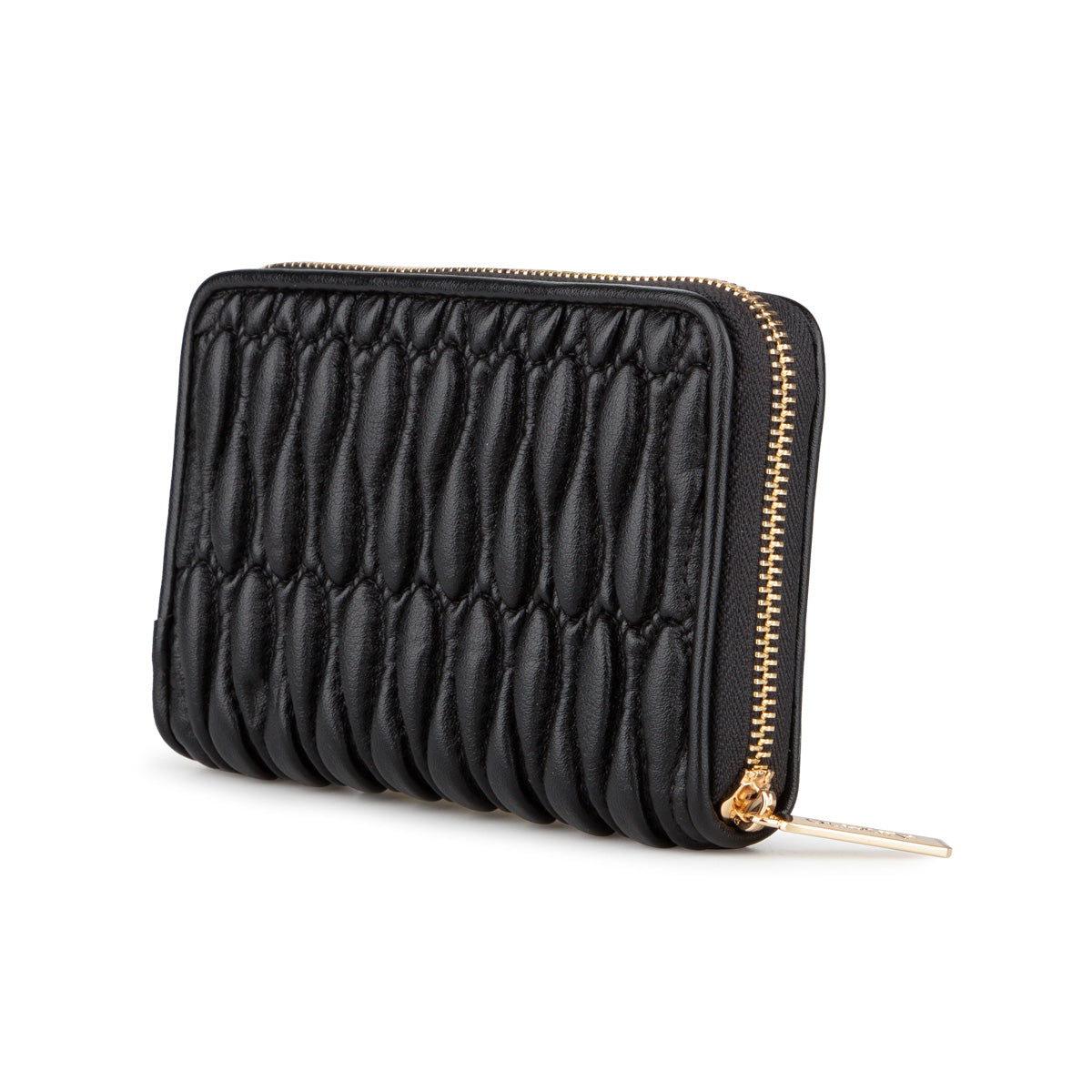 Belijoeuri Porte Monnaie Femme Blanc Crème - Petit Portefeuille Élégant Et Compact