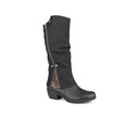 Bottes d'hiver hautes à talon Alberto pour femmes - FERGUSON
