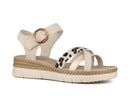 Velcro fastening sandals Alberto for women - NEDITH
