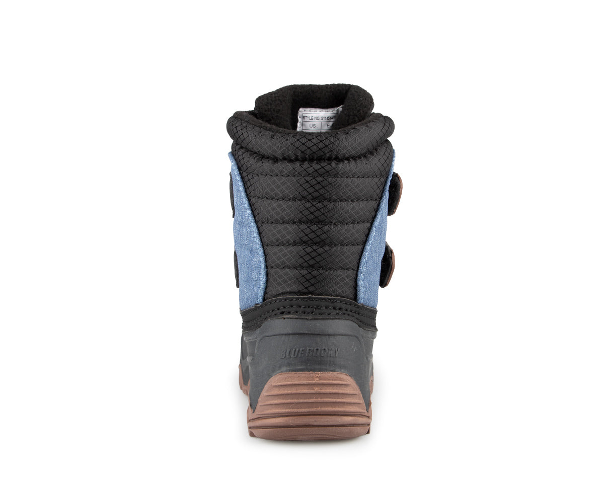 Dannto Chaussures D'Hiver Barefoot Enfants - Bottes De Neige Chaudes Garçons Et Filles Avec Doublure Peluche