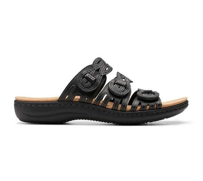 Achat Sandale Sandales Clarks Femme Soldes Sandale CLARKS 119309 Noir Femme Semelle Gomme Construction  Coincé Noir Cdiscount Chaussures