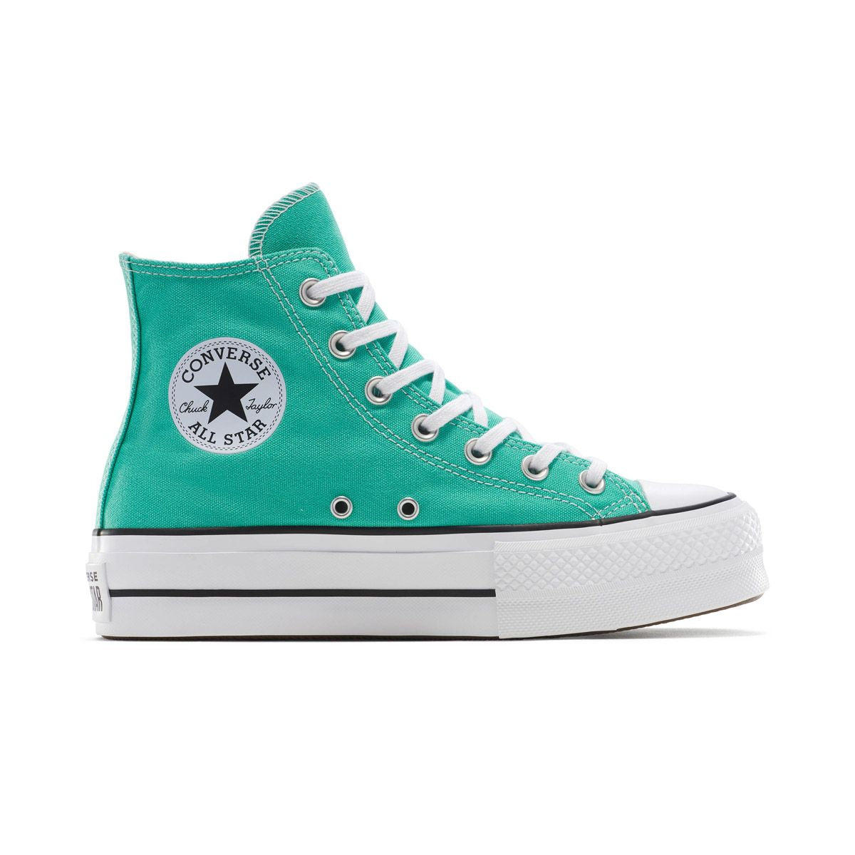 Souliers mode converse pour femmes ctas plateforme rise above