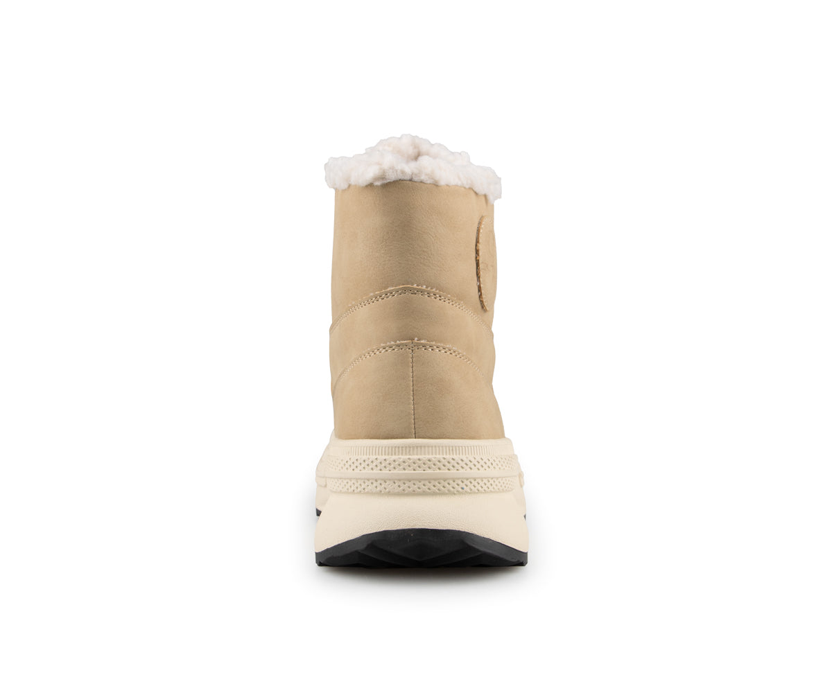 Bottes Femme Michelle D 9,5 Beige Caramel – Stretch, Neuves Sans Boîte