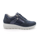 Klizia zip laced - Imac leather shoes for women