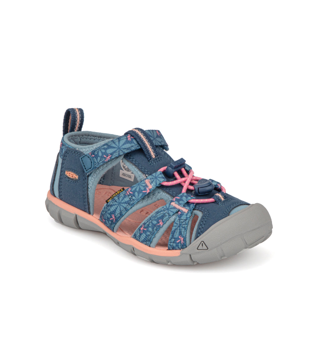 KEEN Sandales décontractées à bout fermé Rose pour femme, Bleu marine/gomme., 9.5 KEEN Sandales décontractées à bout fermé Rose pour femme, Bleu marine/gomme., 9.5