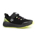 Electro run - Chaussures multisports noires pour enfants