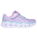 Heart light - Chaussures lumineuses Skechers pour petites filles
