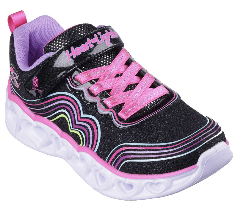 Heart light chaussures lumineuses skechers pour filles