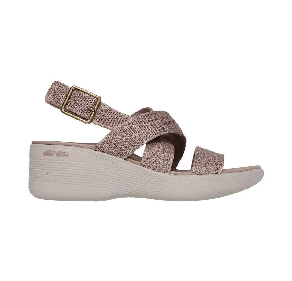Skechers women's wedge sandals on sale