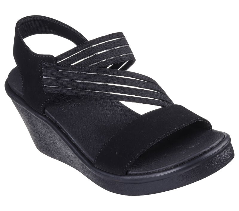 Rumble on luxe foam skechers women s heeled sandals Chaussures Pop