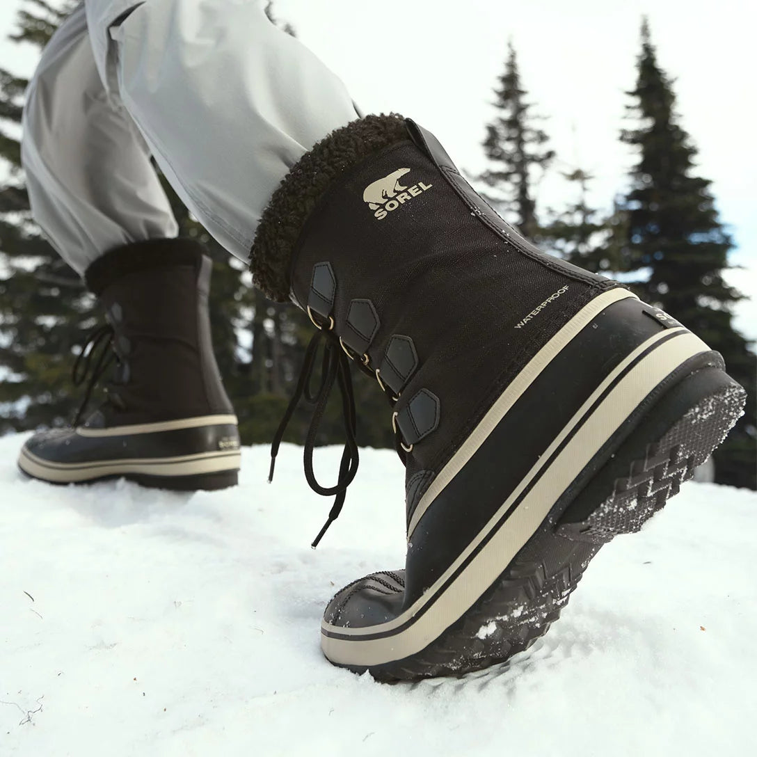 靴 SOREL 1964 PAC NYLON WP 29cm ソレル SOREL 1964 PAC NYLON WP (Waterproof) （Black/Ancient Fossil