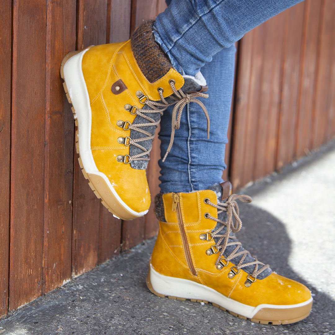 Tamaris Boots Stiefeletten Tamaris Gelb Tamaris Boots Stiefeletten