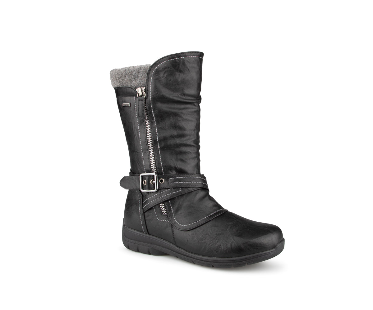 West Way mid-calf winter boots for women - BURUNDI – Chaussures POP